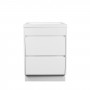 Qubist Matte White Free Standing 600 Vanity Cabinet Only